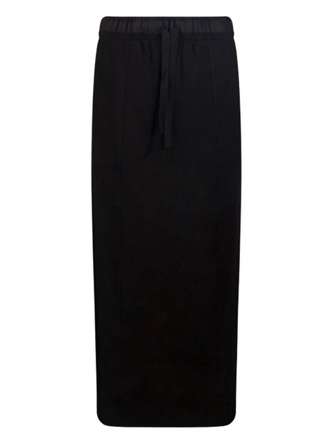 Weekend Max Mara drawstring pencil midi skirt - Black - zdjęcie produktu nr 1