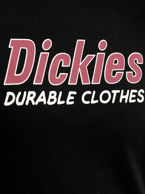 Dickies t-shirt bawełniany damski kolor czarny DK0A87Q5