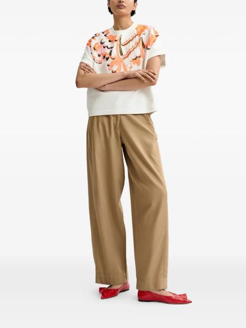 Essentiel Antwerp sequined peacock T-shirt - Neutrals - zdjęcie produktu nr 2