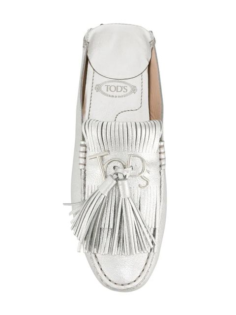 Tod's Gommino loafers - Metallic