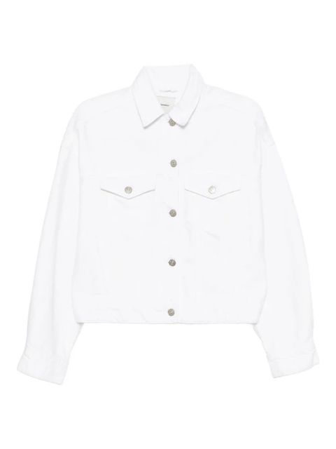 Reformation Rhodes denim jacket - White - zdjęcie produktu nr 1