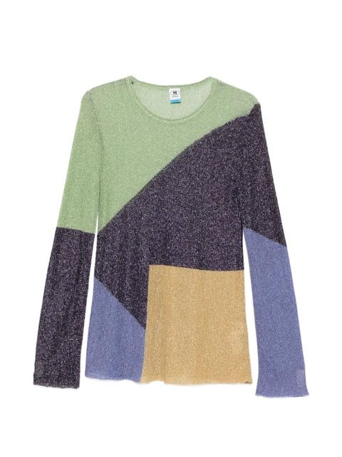 Missoni colour-block sweater - Purple - zdjęcie produktu nr 1