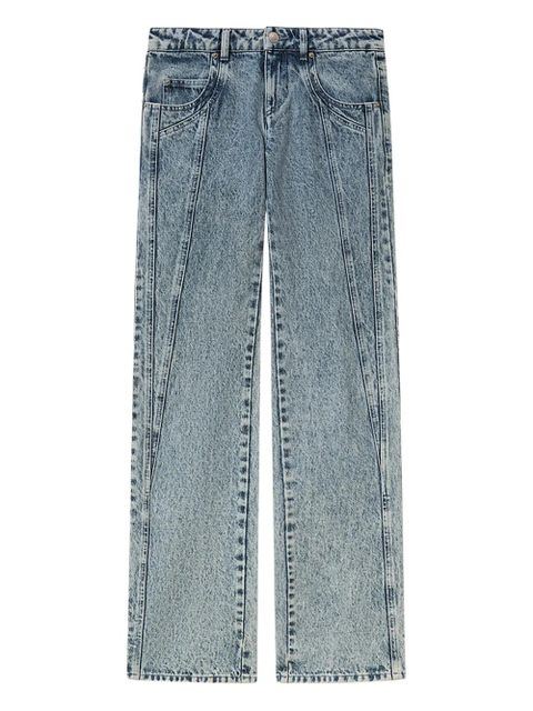 MARANT ÉTOILE Jaylis panelled jeans - Blue - zdjęcie produktu nr 1