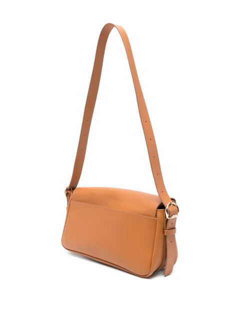 SANDRO leather shoulder bag - Brown - zdjęcie produktu nr 2