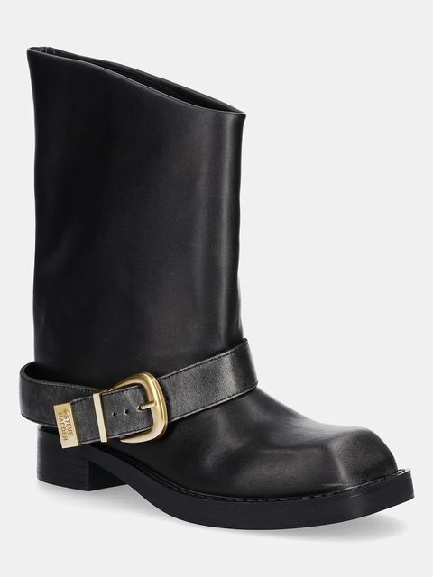 Steve Madden botki Climaxx damskie kolor czarny na płaskim obcasie 11004793 - zdjęcie produktu nr 1