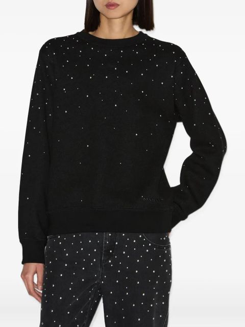 MARANT ÉTOILE Riseda studded sweatshirt - Black
