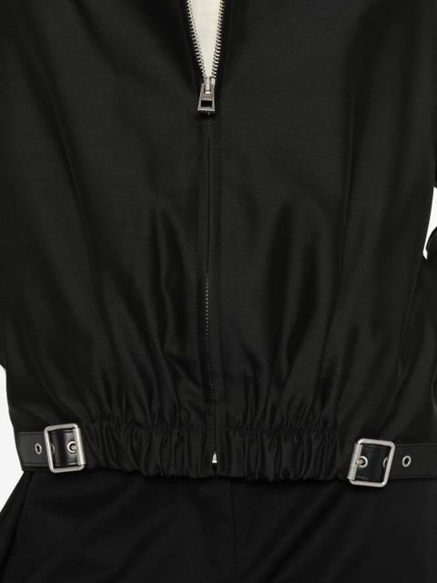 LOEWE buckle zip-fastening jacket - Black
