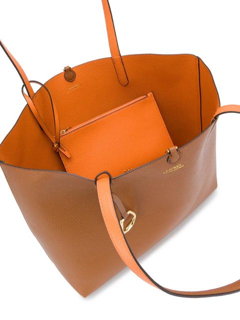 Lauren Ralph Lauren reversible logo tote bag - Brown - zdjęcie produktu nr 2