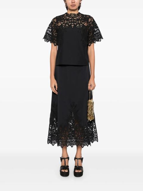 Ulla Johnson Karlyn skirt - Black - zdjęcie produktu nr 2