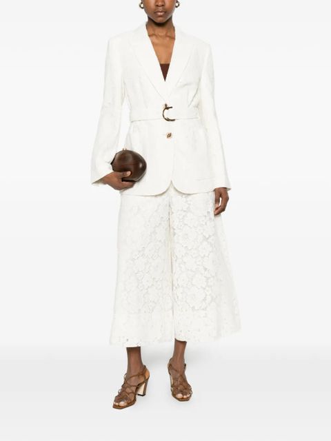 ZIMMERMANN Luna lace trousers - Neutrals - zdjęcie produktu nr 2