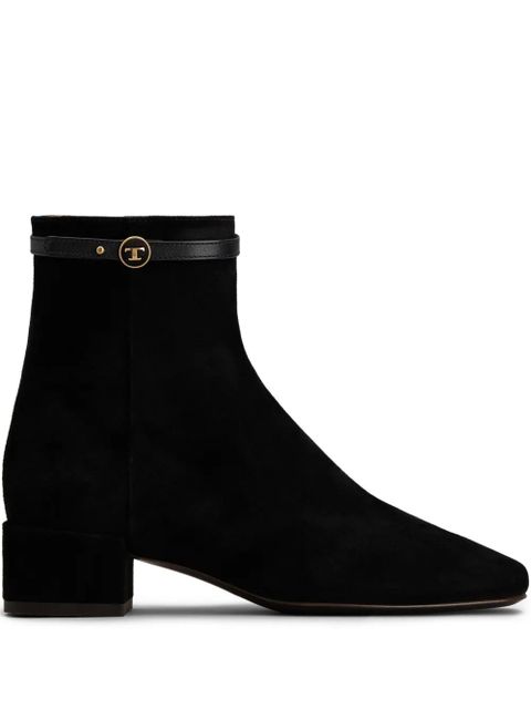 Tod's suede boots - Black - zdjęcie produktu nr 1