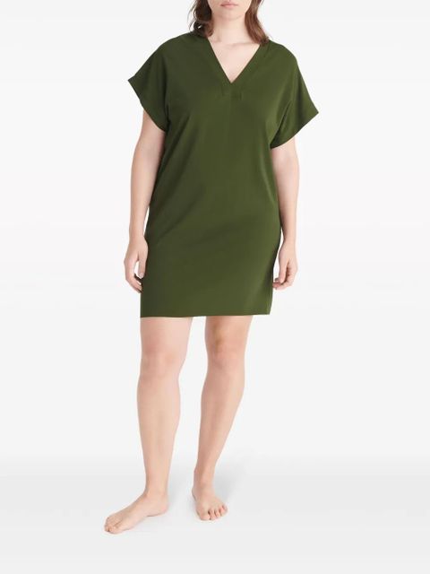 ERES Tali V-neck tunic dress - Green