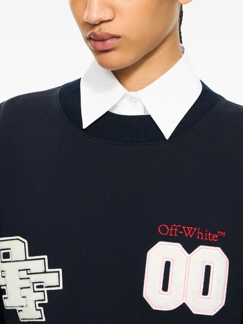 Off-White Royal patch sweatshirt - Blue