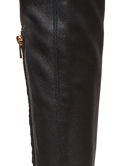 Balmain Raven 120mm over-the-knee boots - Black