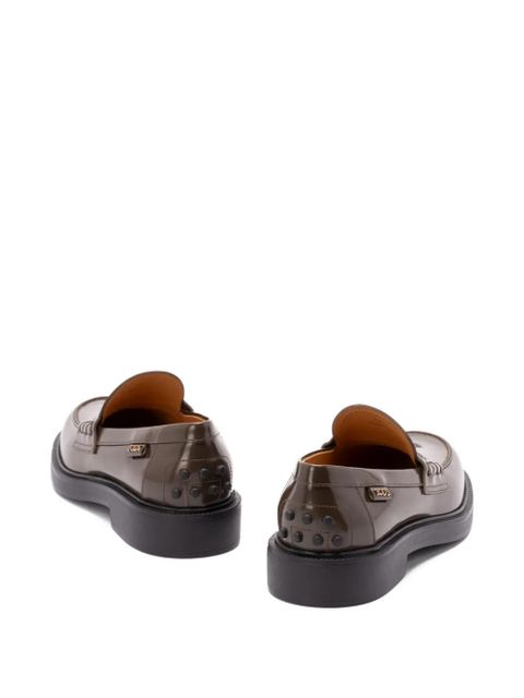 Tod's penny leather loafers - Brown