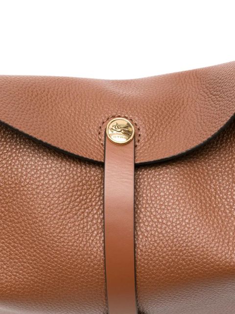 ETRO medium leather shoulder bag - Brown - zdjęcie produktu nr 2