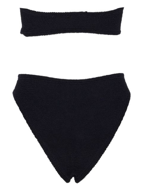 Hunza G crinkled swimsuit - Black
