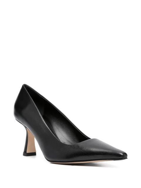 Aeyde 80mm pointed-toe leather pumps - Black - zdjęcie produktu nr 2