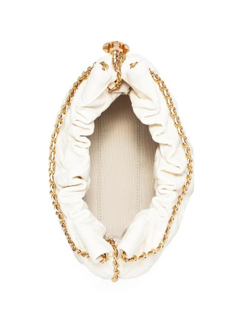 Tory Burch mini Fleming soft hobo bag - Neutrals