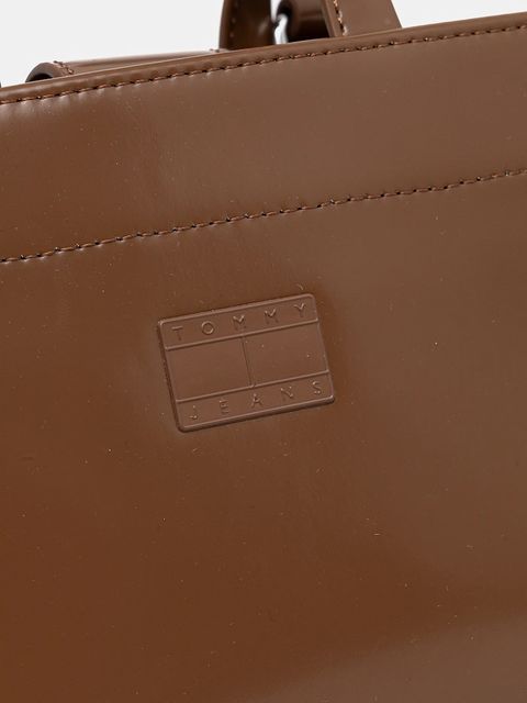 Tommy Jeans torebka kolor brązowy AW0AW17870