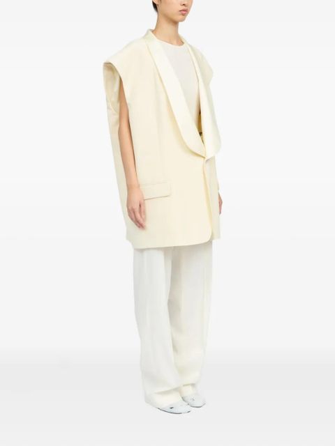 MM6 Maison Margiela tailored waistcoat - Neutrals