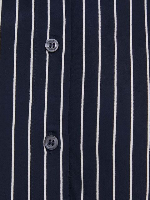 Tommy Hilfiger koszula damska kolor granatowy relaxed z kołnierzykiem klasycznym WW0WW40535