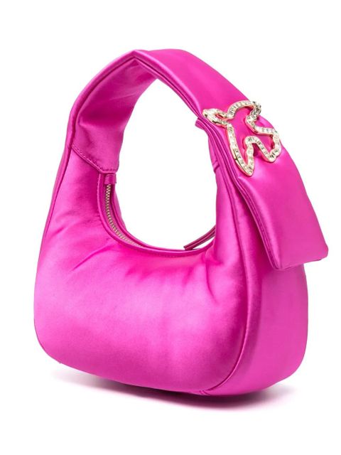 PINKO Vibu hobo satin-finish bag