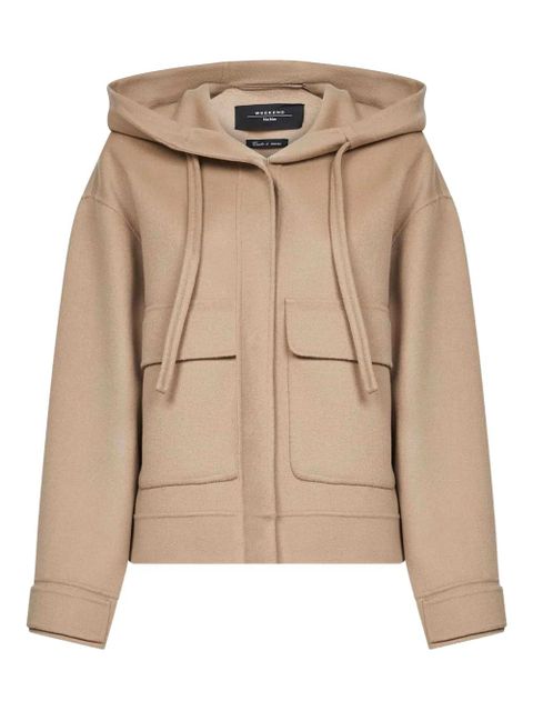 Weekend Max Mara hooded patch-pocket jacket - Neutrals - zdjęcie produktu nr 1