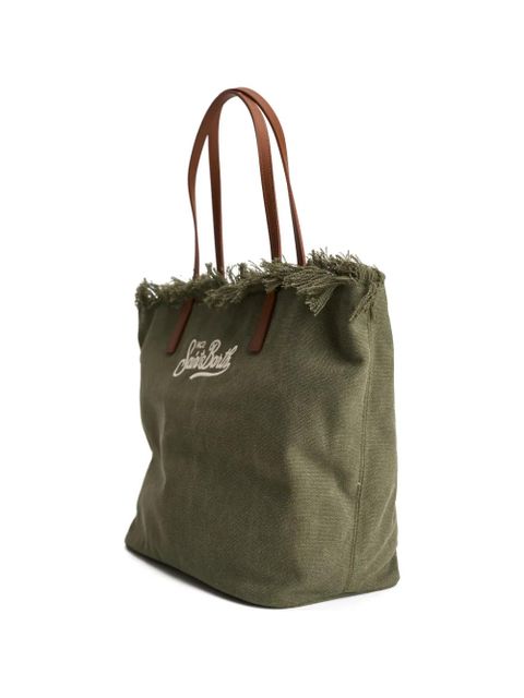 MC2 Saint Barth City frayed tote bag - Green - zdjęcie produktu nr 2