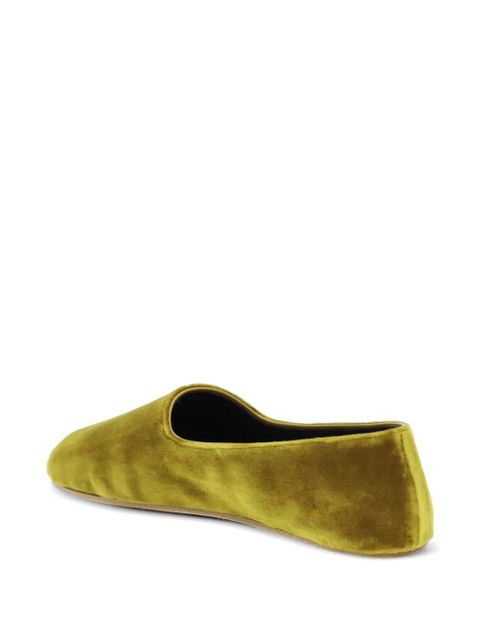 The Row Ponti slip-on loafers - Green