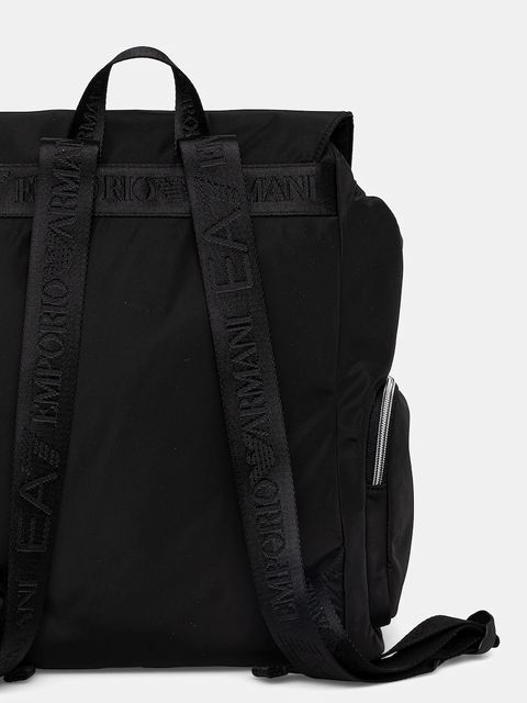 EA7 Emporio Armani plecak damski kolor czarny mały gładki AF18306.7W000740