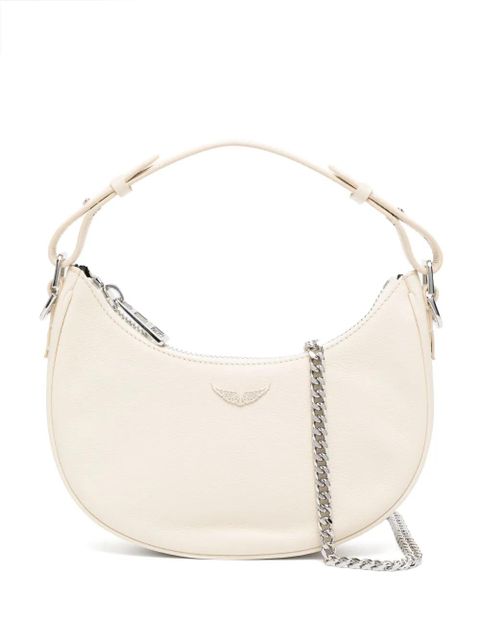 Zadig&Voltaire wings-plaque leather shoulder bag - Neutrals - zdjęcie produktu nr 1