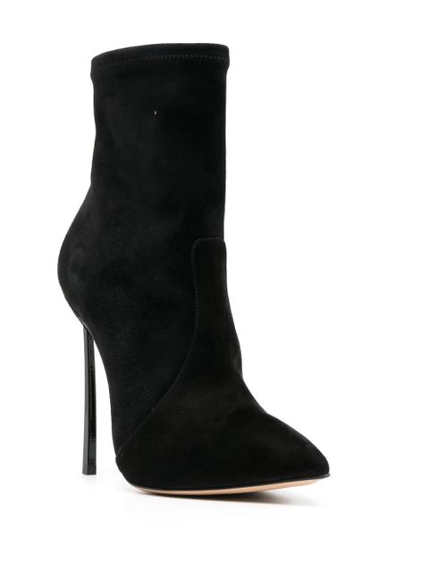 Casadei Blade 125mm leather ankle boots - Black - zdjęcie produktu nr 2