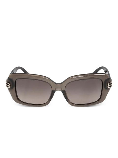 Balenciaga Eyewear rectangle-frame sunglasses - Grey - zdjęcie produktu nr 1