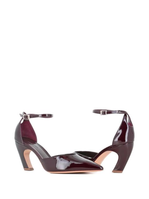 Le Monde Beryl pointed-toe pumps - Red