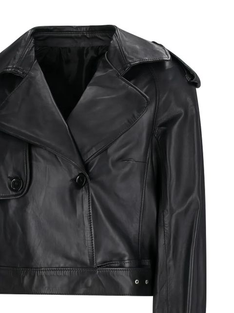 Alessandra Rich double-breasted bomber jacket - Black - zdjęcie produktu nr 2