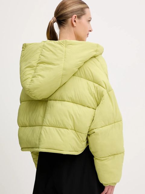 Calvin Klein Performance kurtka kolor żółty zimowa LVGWF5O514