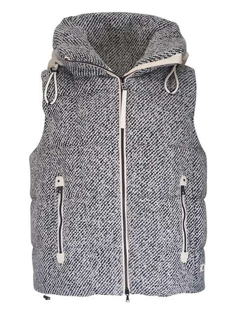 BOGNER hooded zip gilet - Grey - zdjęcie produktu nr 1