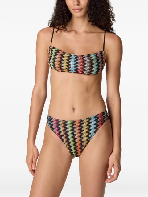 Missoni zigzag-pattern bikini - Black - zdjęcie produktu nr 2