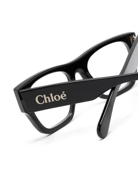 Chloé Eyewear square-frame glasses - Black
