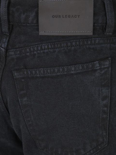 OUR LEGACY wata-cut jeans - Black