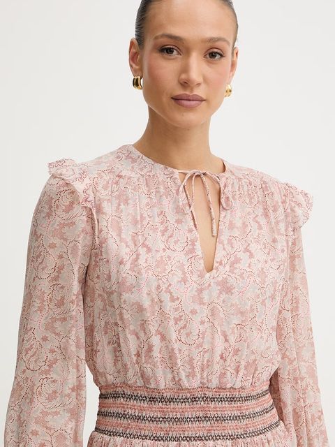 BOSS Orange sukienka wiskozowa C Darmia