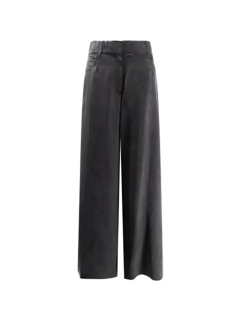 Alysi wide leg trousers - Grey - zdjęcie produktu nr 1