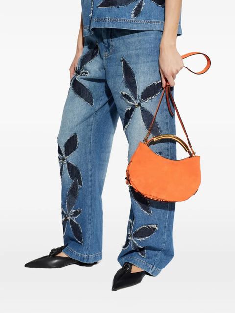 Moschino small Handle Me tote bag - Orange - zdjęcie produktu nr 2
