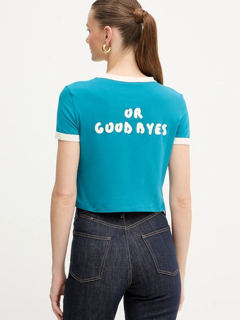 MAX&Co. t-shirt damski kolor zielony 2528946012200