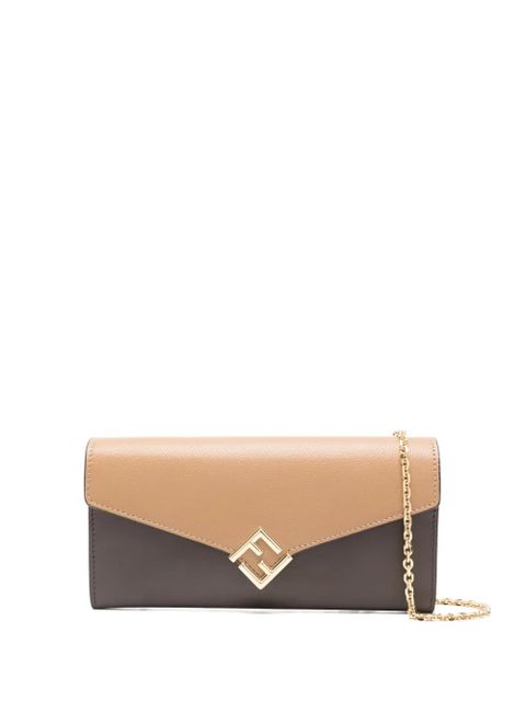 FENDI leather mini bag - Brown - zdjęcie produktu nr 1