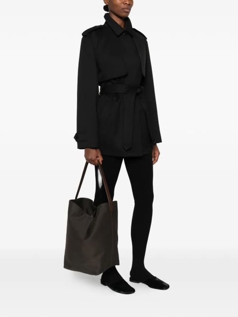 The Row large N/S Park tote bag - Brown