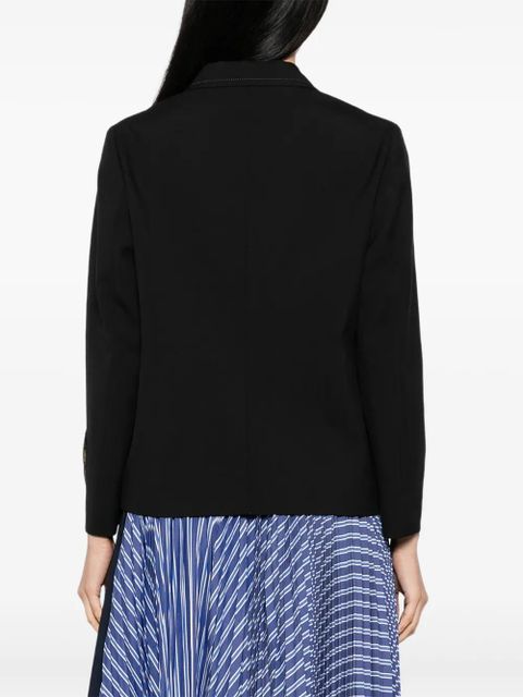 Marni single breasted tailored blazer - Black