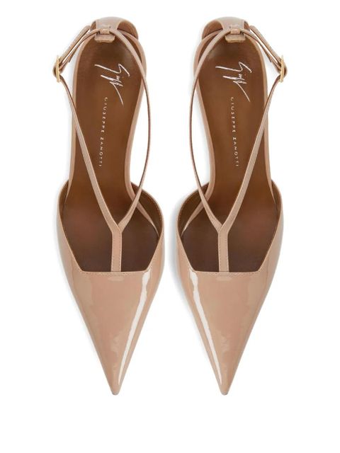 Giuseppe Zanotti leather heeled sandals - Neutrals