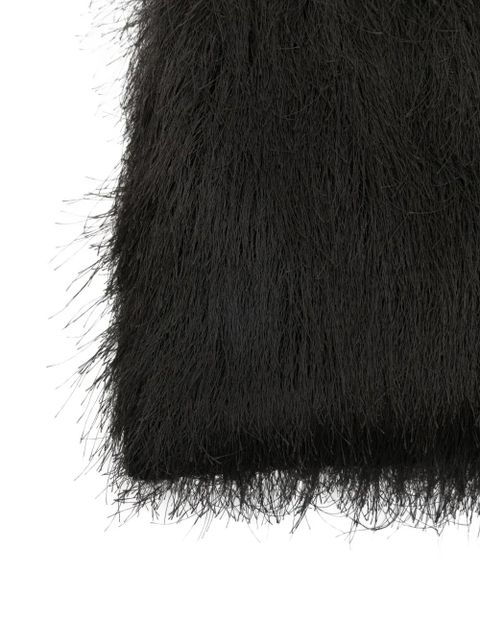 Alysi fringed shoulder bag - Brown